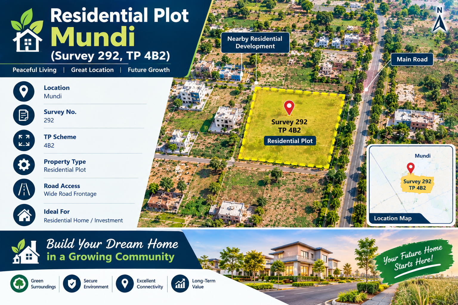 Residential Plot - Mundi (Survey 292, TP 4B2)